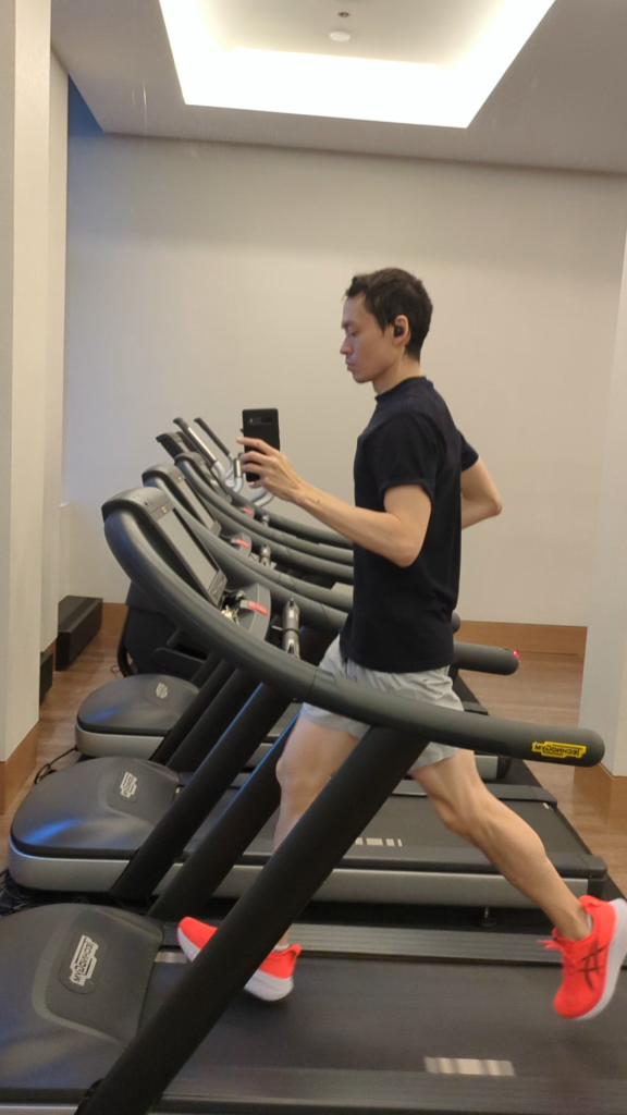 Connor Hawke running