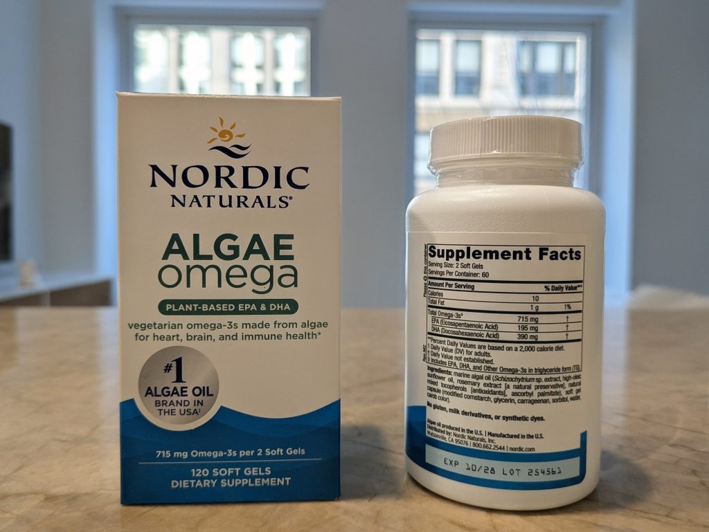 Nordic Naturals algae omega