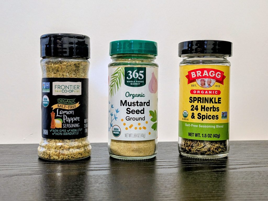 organic seasoning