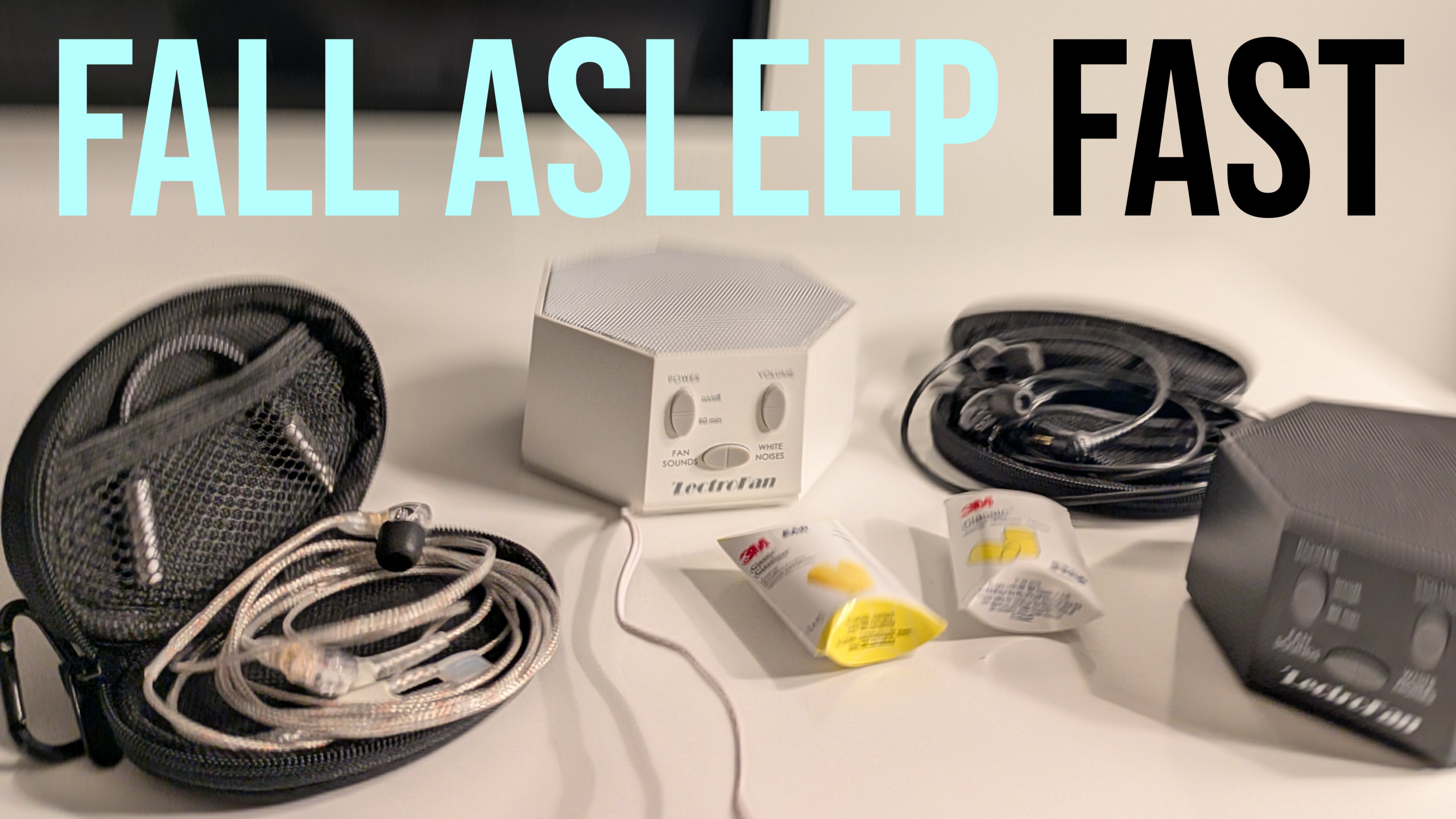 How I fall asleep fast